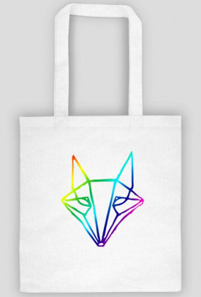 Origami fox color