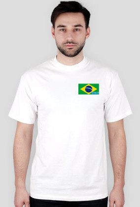 koszulka z flagą BRAZYLII