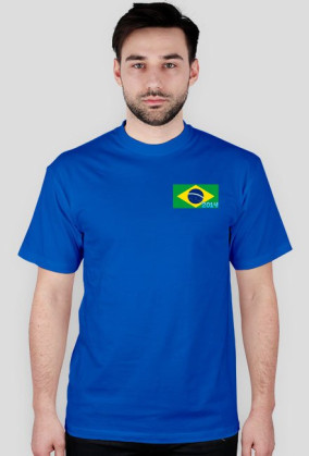koszulka z flagą BRAZYLII