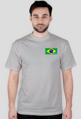 koszulka z flagą BRAZYLII