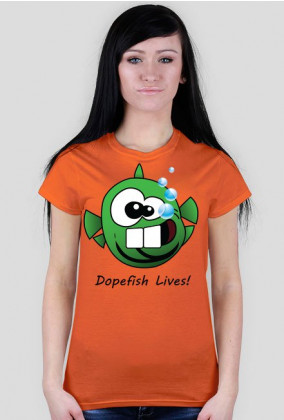 Dopefish Lives! - zielona wszystkożerna ryba