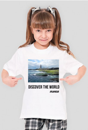 Discover the World - Irlandia Koszulka dla dziewczynki