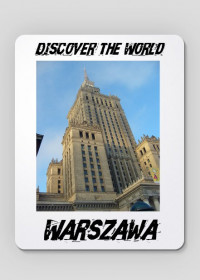 Discover the World - Warszawa Podkładka pod mysz