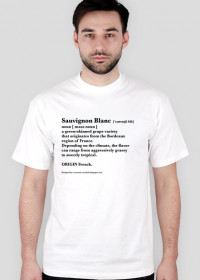 Sauvignon Blanc koszulka męska