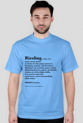 Riesling koszulka męska