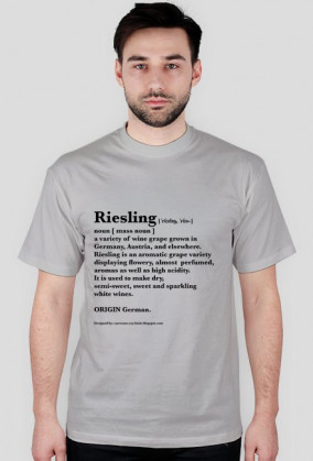 Riesling koszulka męska
