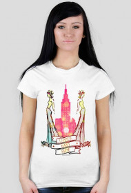Upper East Side - damski t-shirt