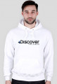 Bluza męska z kapturem - DISCOVER THE FRISBEE
