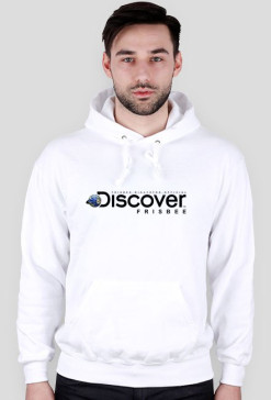 Bluza męska z kapturem - DISCOVER THE FRISBEE
