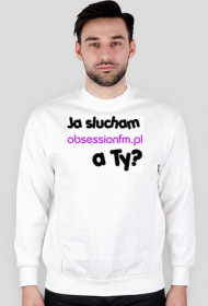 ja słucham fiolet bluza