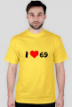 KOSZULKA MĘSKA - I LOVE 69