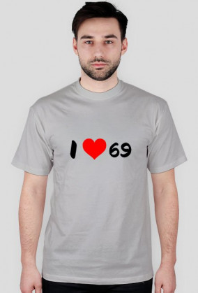 KOSZULKA MĘSKA - I LOVE 69