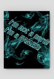 Podkładka "I'm not a nerd..." niebieska