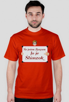 Koszulka Nie jestem Hanysem Jo je Ślůnzok