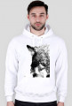 WOLF HOOD BW