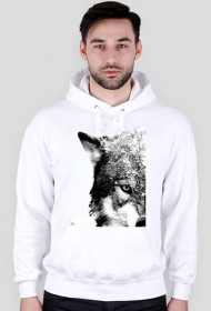 WOLF HOOD BW