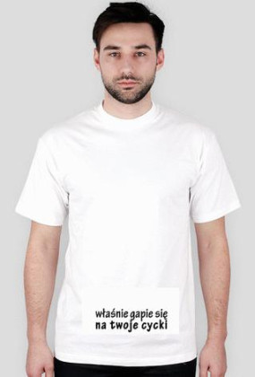 Właśnie Gapie Sie na twoje cycki