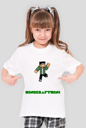 Koszulka dziewczynska MinecraftMini