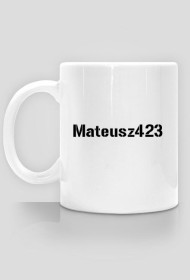 Kubek z moim nickiem youtube