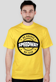 Koszulka męska - Speedway No Brakes No Fear