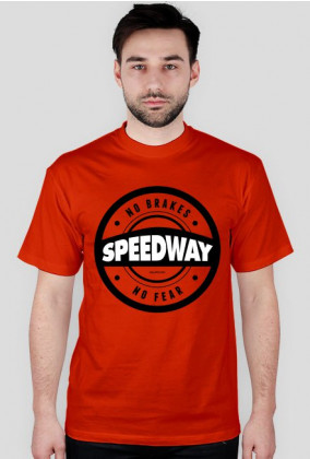 Koszulka męska - Speedway No Brakes No Fear