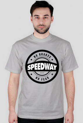 Koszulka męska - Speedway No Brakes No Fear