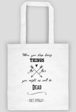 Hemingway Bag For Fun