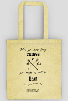 Hemingway Bag For Fun