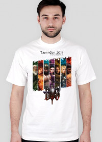 TaernCon 2014 koszulka męska biała