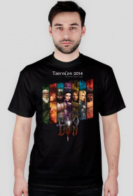 Męska koszulka czarna TaernCon 2014