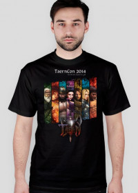 Męska koszulka czarna TaernCon 2014
