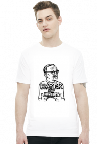 Hayek is my homeboy - biała koszulka