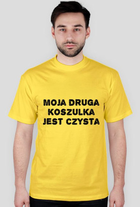 druga koszulka jest czysta