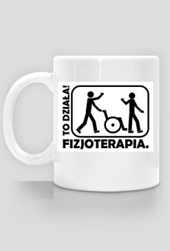 kubek "to działa" biały
