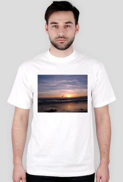 zachód słońca nad oceanem