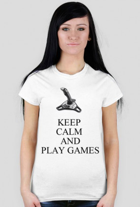 KEEP CALM AND PLAY GAMES-WOMEN