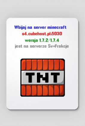 podkładka pod myszkę tnt13