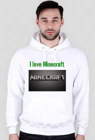koszulka I love Minecraft