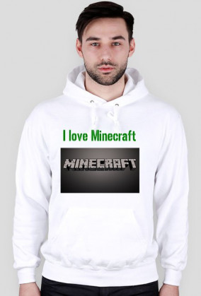 koszulka I love Minecraft