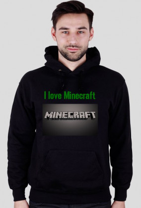 koszulka I love Minecraft