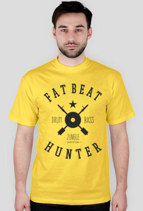 T-shirt męski - Fat Beat Hunter