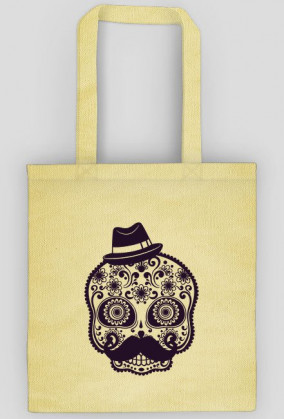 Torba Mustache Skull