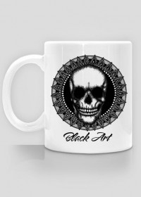 Black Art Skull Cup