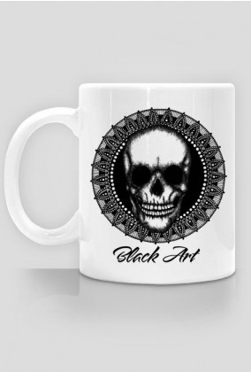 Black Art Skull Cup