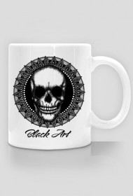 Black Art Skull Cup