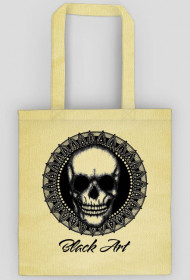 Black Art Skull Bag