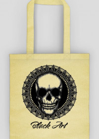 Black Art Skull Bag