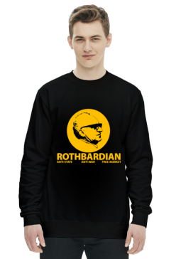 Rothbardian - czarna bluza