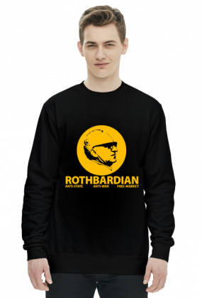Rothbardian - czarna bluza
