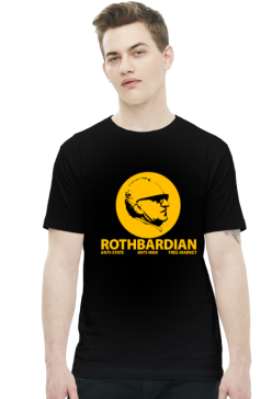 Rothbardian - czarna koszulka